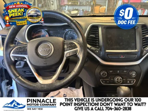 Photos of 2016 Jeep Cherokee Limited for sale in Mooresville, NC at Pinnacle Motor Company LKN