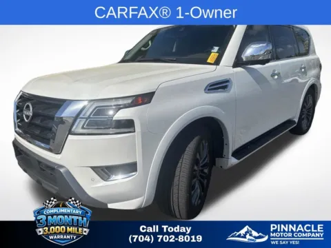Another view of 2023 Nissan Armada Platinum for sale in Mooresville, NC at Pinnacle Motor Company LKN