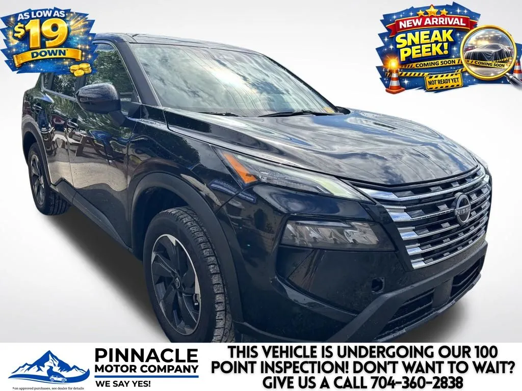 Black 2025 Nissan Rogue SV for sale in Mooresville, NC