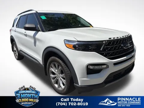 White 2021 Ford Explorer XLT for sale in Mooresville, NC
