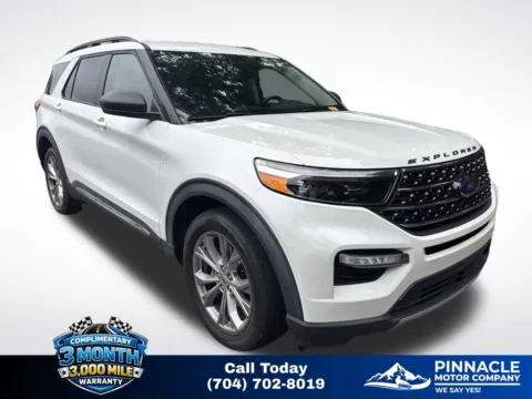 White 2020 Ford Explorer XLT for sale in Mooresville, NC