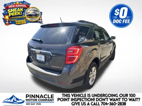 Another view of 2016 Chevrolet Equinox LT for sale in Mooresville, NC at Pinnacle Motor Company LKN