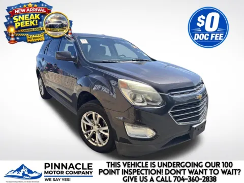 Gray 2016 Chevrolet Equinox LT for sale in Mooresville, NC