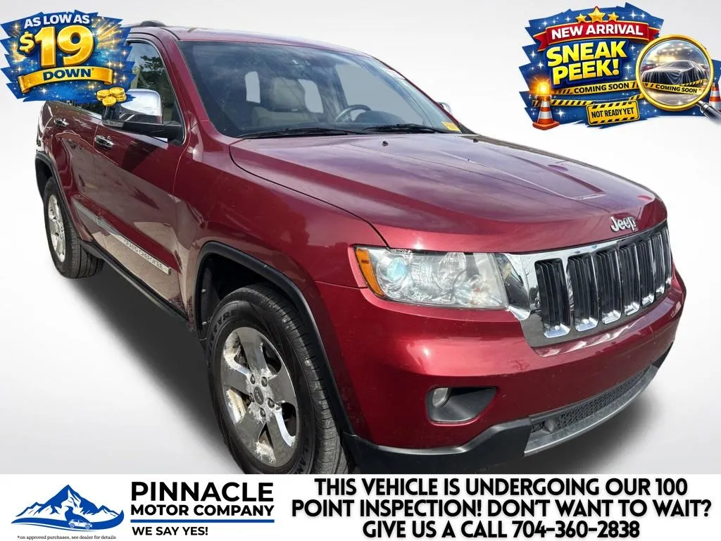 Red 2012 Jeep Grand Cherokee Limited for sale in Mooresville, NC