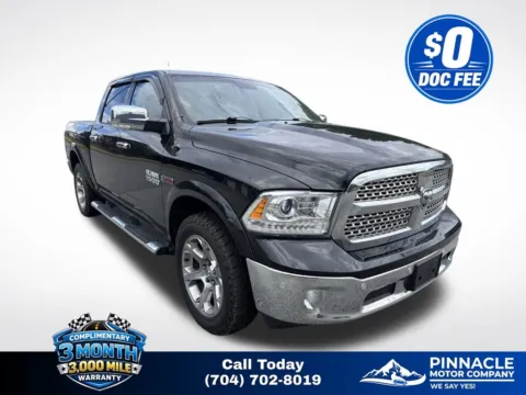 Black 2017 Ram 1500 Laramie for sale in Mooresville, NC