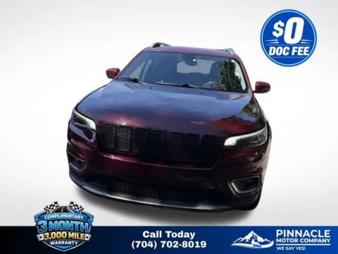 Red 2019 Jeep Cherokee Limited for sale in Mooresville, NC