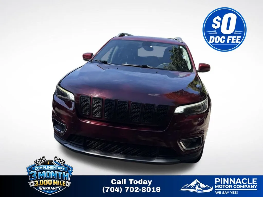 Red 2019 Jeep Cherokee Limited for sale in Mooresville, NC