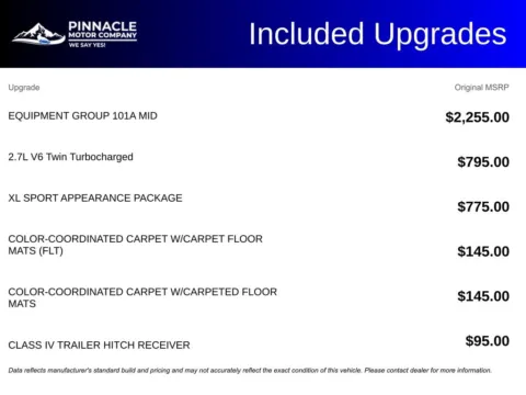 More photos of 2016 Ford F-150 XL at Pinnacle Motor Company LKN, NC