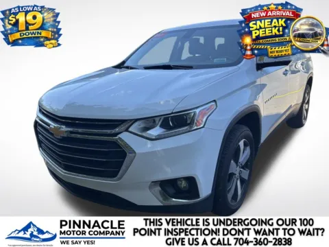 Photos of 2020 Chevrolet Traverse 3LT for sale in Mooresville, NC at Pinnacle Motor Company LKN