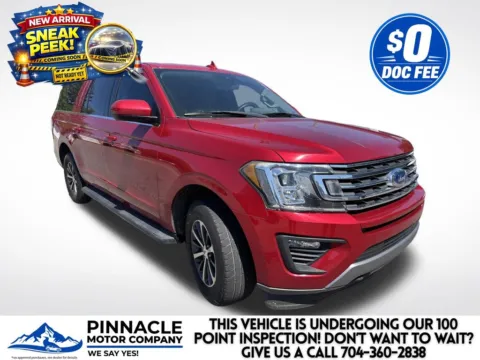 Red 2020 Ford Expedition Max XLT for sale in Mooresville, NC