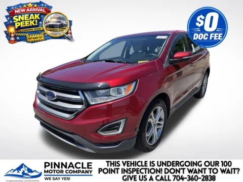 Photos of 2017 Ford Edge Titanium for sale in Mooresville, NC at Pinnacle Motor Company LKN