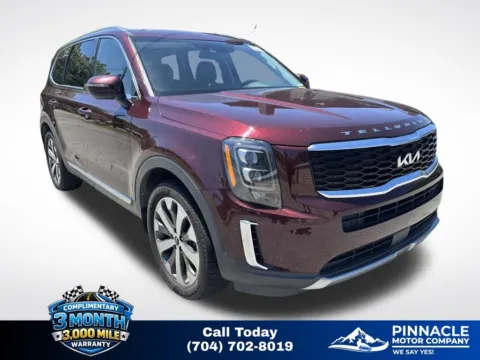 Red 2022 Kia Telluride EX for sale in Mooresville, NC