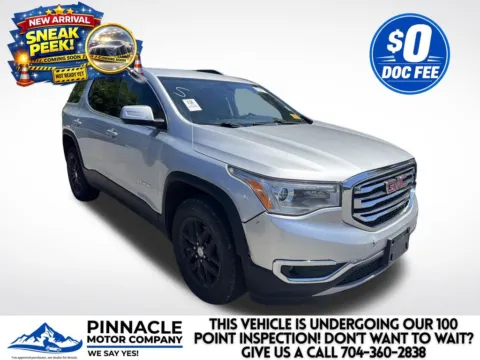 Silver 2018 GMC Acadia SLT-1 for sale in Mooresville, NC