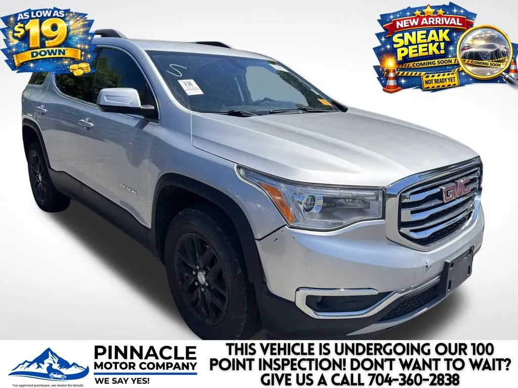 Silver 2018 GMC Acadia SLT-1 for sale in Mooresville, NC