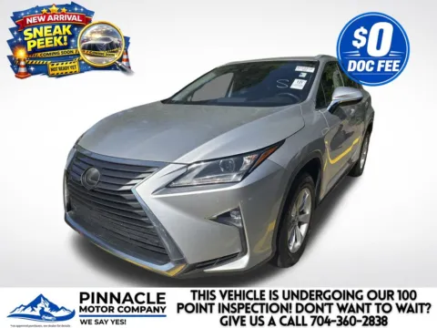 Photos of 2017 Lexus RX 350 for sale in Mooresville, NC at Pinnacle Motor Company LKN