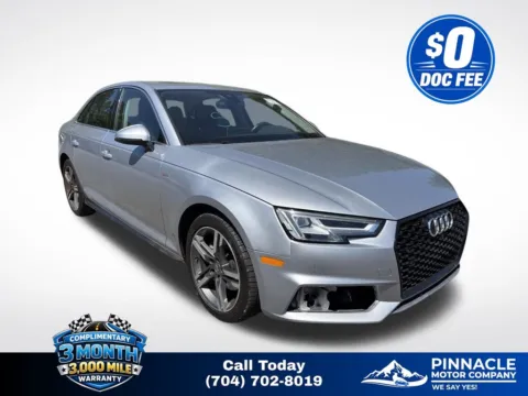 Silver 2018 Audi A4 2.0T for sale in Mooresville, NC