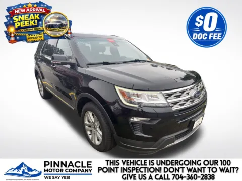 Black 2018 Ford Explorer XLT for sale in Mooresville, NC