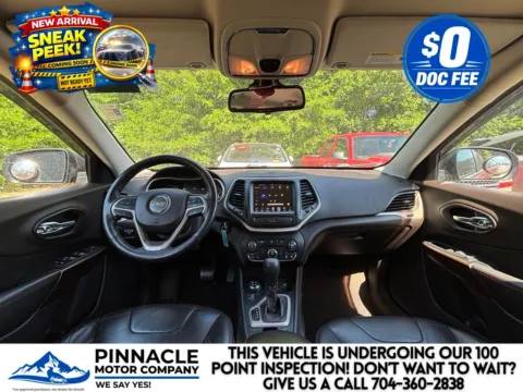 Another view of 2014 Jeep Cherokee Trailhawk for sale in Mooresville, NC at Pinnacle Motor Company LKN