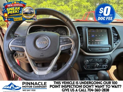 Photos of 2014 Jeep Cherokee Trailhawk for sale in Mooresville, NC at Pinnacle Motor Company LKN