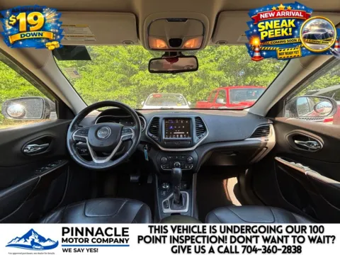 Another view of 2014 Jeep Cherokee Trailhawk for sale in Mooresville, NC at Pinnacle Motor Company LKN