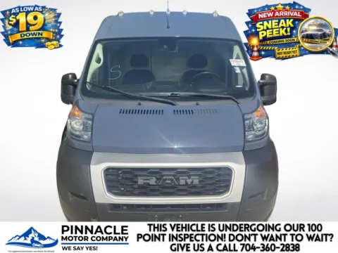 Another view of 2020 Ram ProMaster 3500 High Roof for sale in Mooresville, NC at Pinnacle Motor Company LKN
