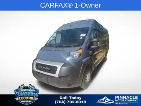 Another view of 2020 Ram ProMaster 3500 High Roof for sale in Mooresville, NC at Pinnacle Motor Company LKN