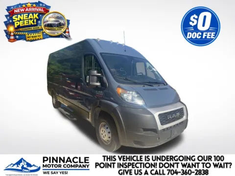 Blue 2020 Ram ProMaster 3500 High Roof for sale in Mooresville, NC