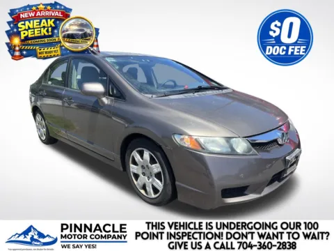 Gray 2010 Honda Civic LX for sale in Mooresville, NC