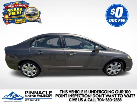 Photos of 2010 Honda Civic LX for sale in Mooresville, NC at Pinnacle Motor Company LKN