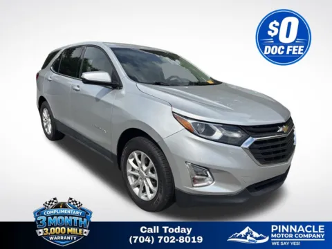 Silver 2019 Chevrolet Equinox LT for sale in Mooresville, NC