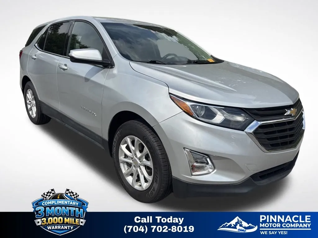 Silver 2019 Chevrolet Equinox LT for sale in Mooresville, NC