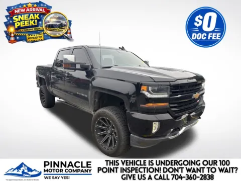 Black 2018 Chevrolet Silverado 1500 LT for sale in Mooresville, NC