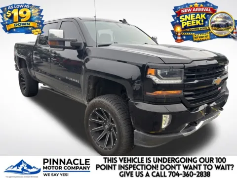 Black 2018 Chevrolet Silverado 1500 LT for sale in Mooresville, NC