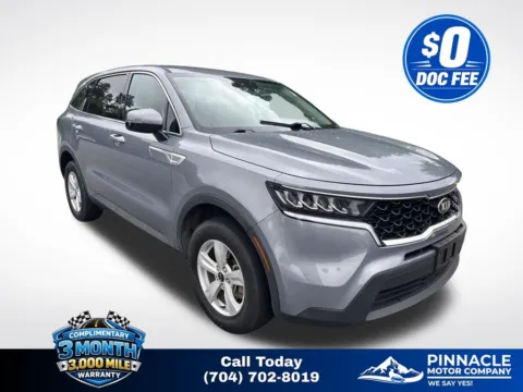 Silver 2021 Kia Sorento LX for sale in Mooresville, NC