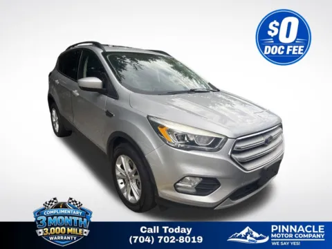 Silver 2018 Ford Escape SEL for sale in Mooresville, NC