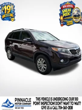 Photos of 2011 Kia Sorento EX for sale in Mooresville, NC at Pinnacle Motor Company LKN