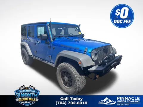 Blue 2016 Jeep Wrangler Unlimited Sport for sale in Mooresville, NC