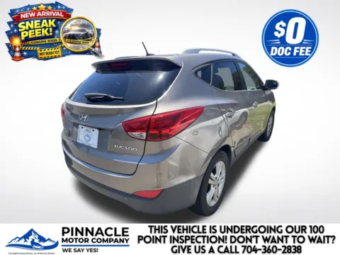 Another view of 2013 Hyundai Tucson GLS for sale in Mooresville, NC at Pinnacle Motor Company LKN