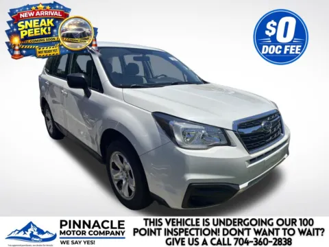 White 2017 Subaru Forester 2.5i for sale in Mooresville, NC
