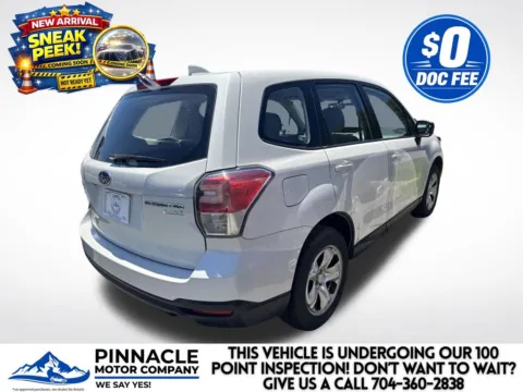 Another view of 2017 Subaru Forester 2.5i for sale in Mooresville, NC at Pinnacle Motor Company LKN