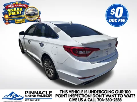 Another view of 2016 Hyundai Sonata Sport for sale in Mooresville, NC at Pinnacle Motor Company LKN