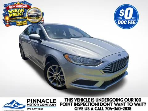 Silver 2017 Ford Fusion SE for sale in Mooresville, NC