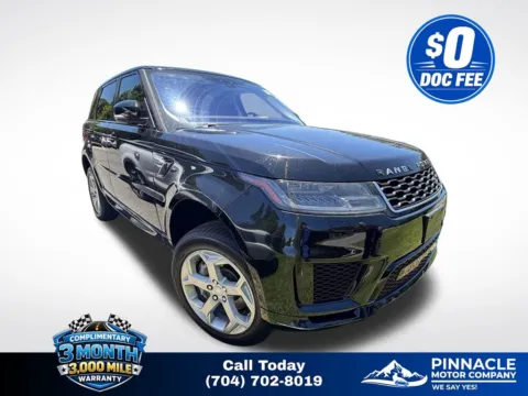 Black 2019 Land Rover Range Rover Sport HSE for sale in Mooresville, NC