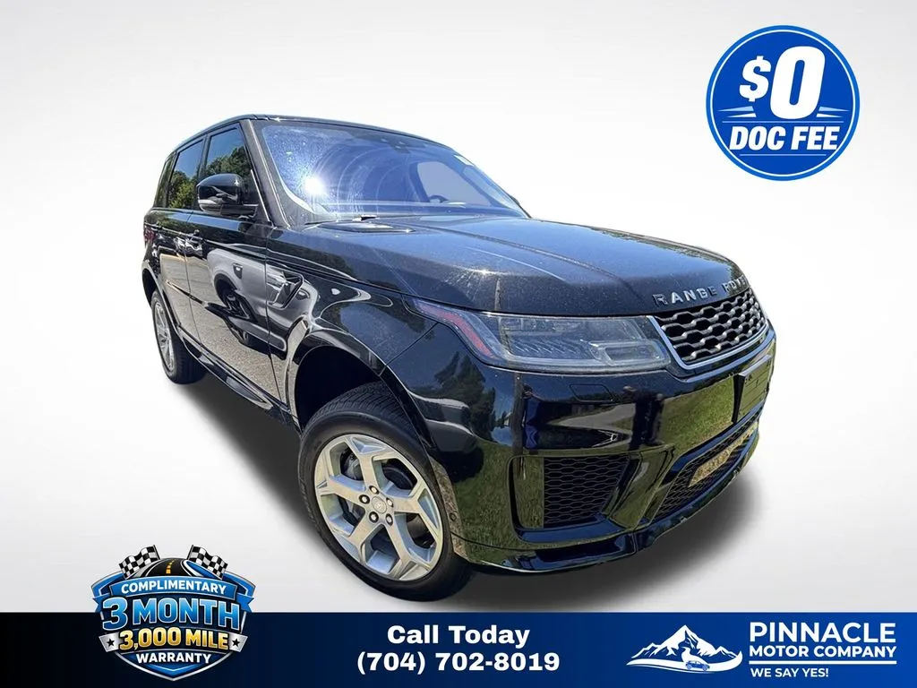 Black 2019 Land Rover Range Rover Sport HSE for sale in Mooresville, NC
