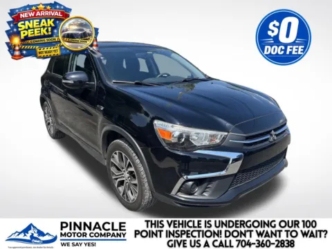 Black 2018 Mitsubishi Outlander Sport 2.0 ES for sale in Mooresville, NC