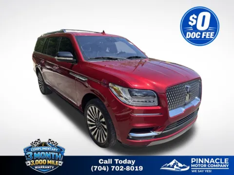 Red 2019 Lincoln Navigator L Reserve for sale in Mooresville, NC