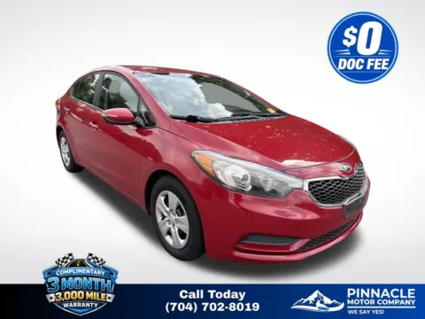 Red 2016 Kia Forte LX for sale in Mooresville, NC
