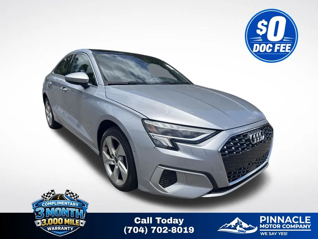 Silver 2024 Audi A3 40 Premium for sale in Mooresville, NC