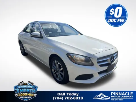 White 2018 Mercedes-Benz C-Class C 300 for sale in Mooresville, NC