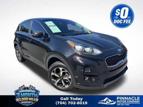 Black 2021 Kia Sportage LX for sale in Mooresville, NC